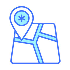 location Modern concepts design, vector illustration