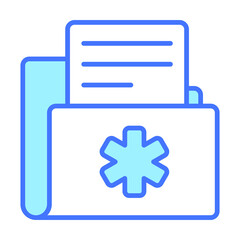 medical folder Modern concepts design, vector illustration