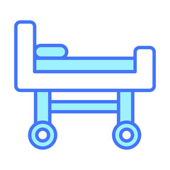 patient bed Modern concepts design, vector illustration