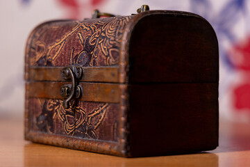 old wooden box