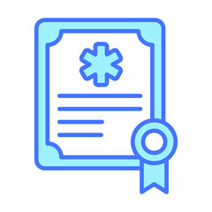 Fototapeta premium medical license Modern concepts design, vector illustration