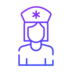 nurse Modern concepts design, vector illustration