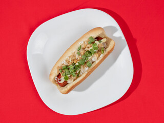 Hot Dog estilo Japonés