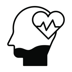 mental health Modern concepts design, vector illustration