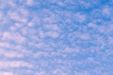Dramatic monsoon cloud formation in the blue sky