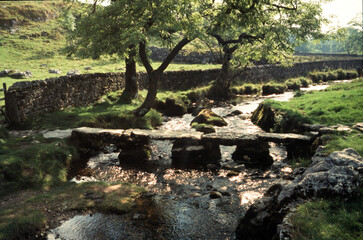 stone bridge over stream
