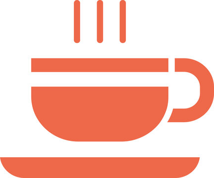 hot coffee cup icon