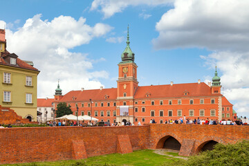 Fototapeta na wymiar Royal Castle of Warsaw