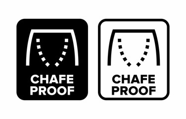 "Chafe Proof" vector information sign