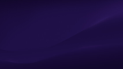 Wavy and delicate lines on dark purple background. Full frame abstract background in 4k resolution. Copy space.