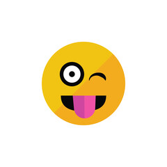 laugh emoji vector for website symbol icon presentation