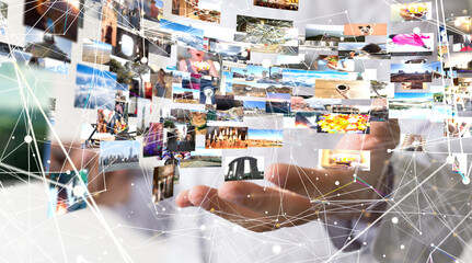 Internet broadband and multimedia streaming entertainment