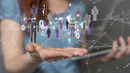 social network and leadership as concept.You need resource