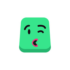 beauty emoji vector for website symbol icon presentation