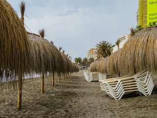 beach hut on the beach