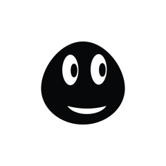 Smile emoji vector for website symbol icon presentation