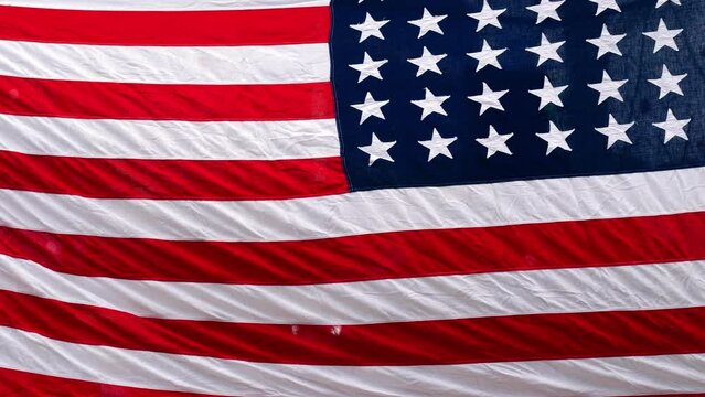 United States of America flag background medium shot
