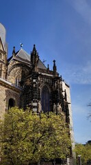 Aachen cathedral in Germany - roman catholic church 
