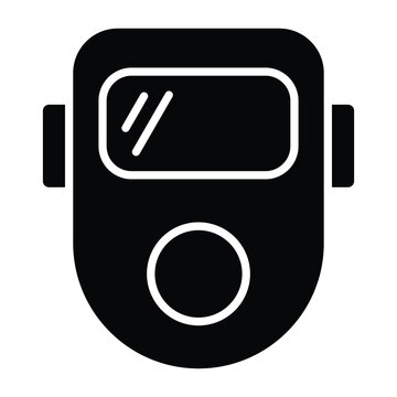 recommend clip art: Welding Mask Icon Style