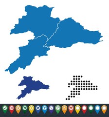 Set maps of Jura Conton
