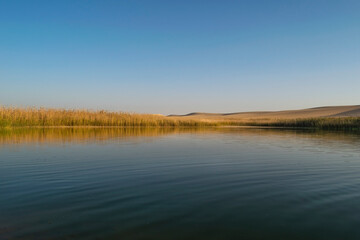 lake in the mountains