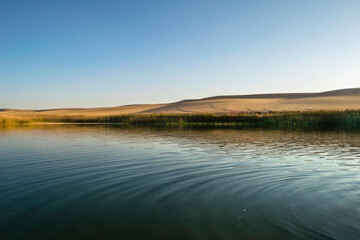 lake in the mountains