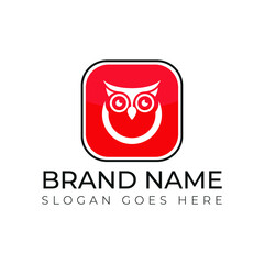 Minimal Owl Logo