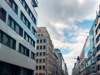 Red Traffic light in Bruxelles