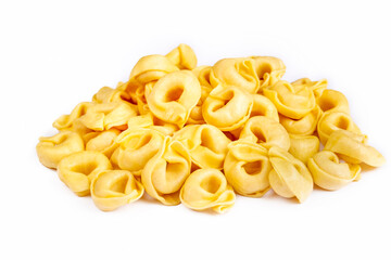 Tortellini. Background Italian pasta Tortellini. Traditional Italian food.