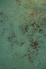 Cracked paint from time.