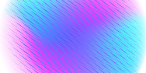 Abstract Modern Background with Halftone Retro Element and Blue Purple Gradient Color