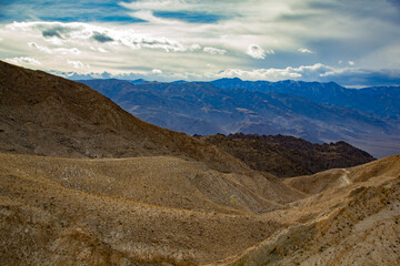 mountains in death valley