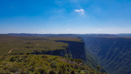 view from the top of the mountain