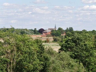 Dömitz im Wendland aus der Ferne