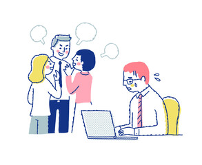 会社内でのいじめ