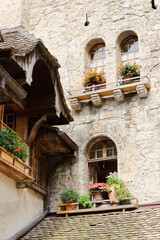 スイス モントリオール 古城