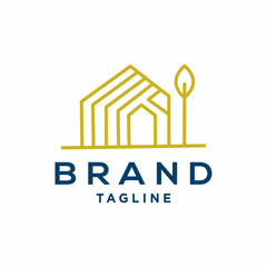  Real Estate Logo Construction Architecture Building Logo Design Template Element