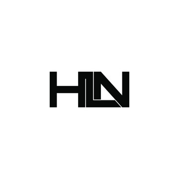 hln letter original monogram logo design