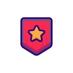 Set of game shields, cartoon fantasy medieval armor of metal and wood. Knight ammo, iron or wooden guard collection, ui design elements, military screens front view isolated vector icons, clipart