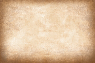 Vintage paper texture background, grunge old retro rustic cardboard brown empty blank space page