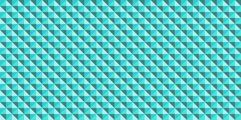 Diamond shape vector. Aqua-colored seamless. Simple art. Editable shape for print use.