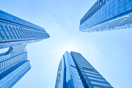 High-rise building complex in Chengdu, Sichuan, China