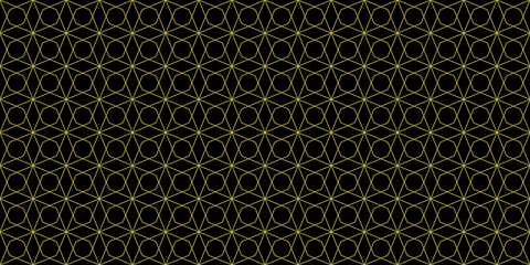 Geometric octagon seamless design. Simple vector pattern.