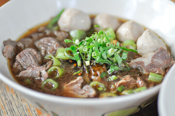 noodles or beef noodles or noodle, Chinese noodles.