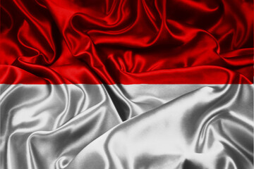 Indonesian cloth flag background hd
