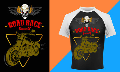 Motorbike/bike tshirt design