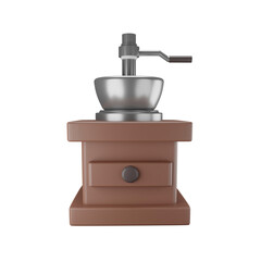 3d illustration Coffee Grinder