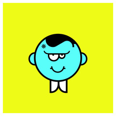 Obraz premium The TypeFace Series - 18 01 Typographic Portraits Weird and wonderful 