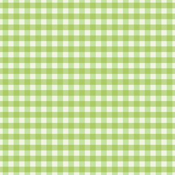 green plaid fabric