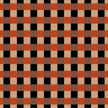 orange and brown checkered pattern